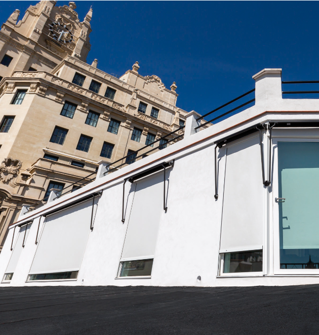 TOLDO PUNTO RECTO
